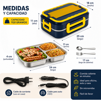 Lonchera Eléctrica Portátil 1.5L