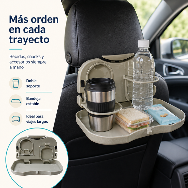 Bandeja Plegable para el Asiento del Auto