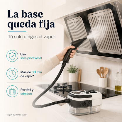 Limpiador a Vapor de Alta Potencia 2500W