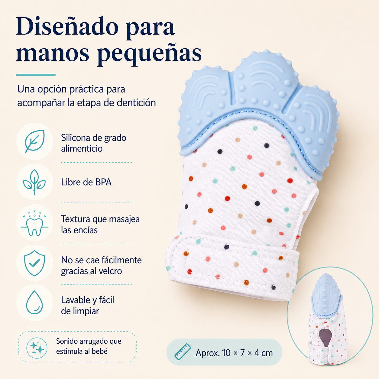 Guante de Dentición para Bebé