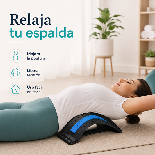 Estirador Lumbar Ergonómico 3 Niveles