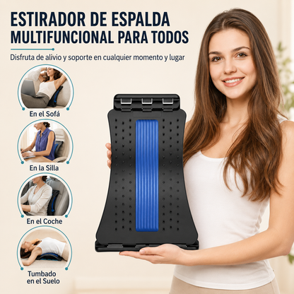 Estirador Lumbar Ergonómico 3 Niveles