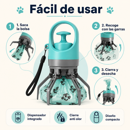 Recogedor Portatil Excremento Mascotas