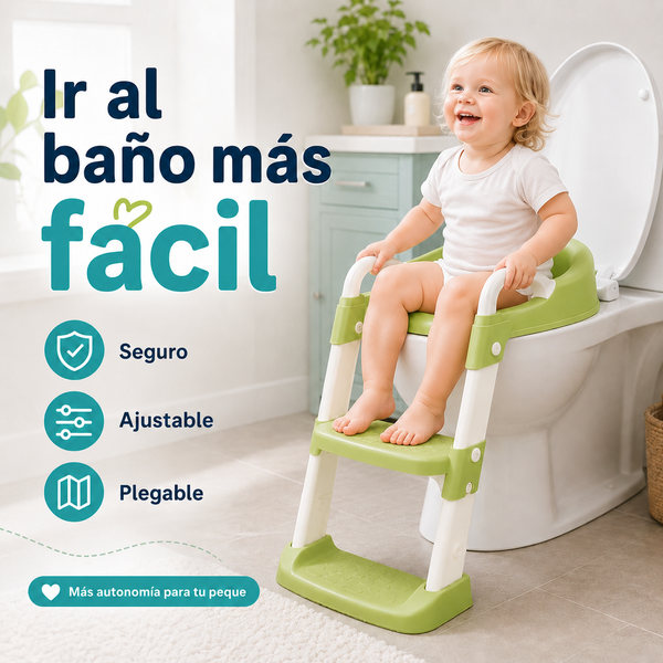 Escalera Entrenadora de Baño Infantil