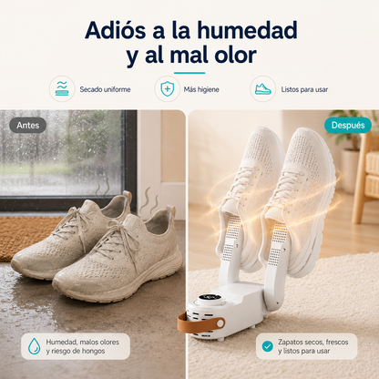 Secador de Zapatos Eléctrico Portátil