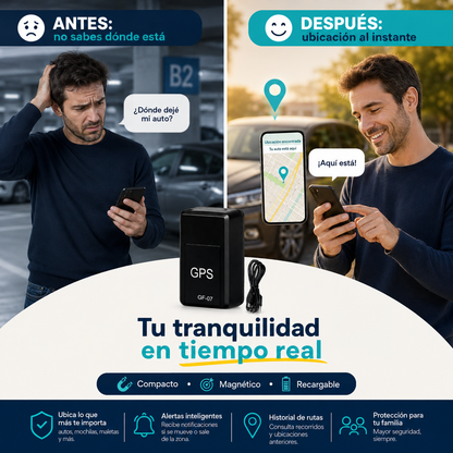 Mini GPS Magnético