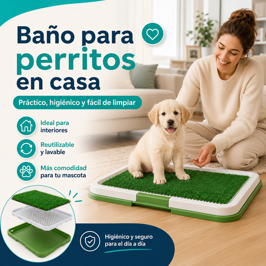 Baño Portátil para Mascotas