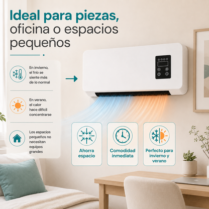 Mini Aire Acondicionado 2 en 1 Frío/Calor